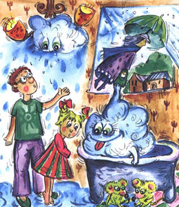 Рисунок Юлии Сдобновой (Из-во ОКТОПУС) zontichnaja dama 2